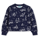 Moletom de l&atilde; KENZO KIDS 
                    GIRL