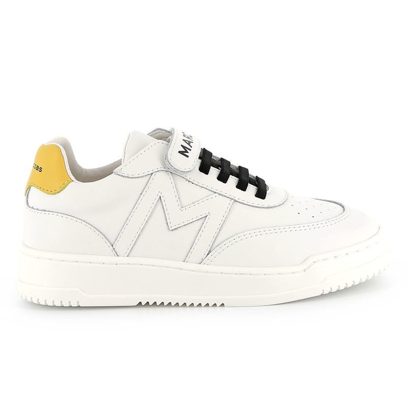 Sapatilhas em pele com velcro MARC JACOBS 
                        BOY