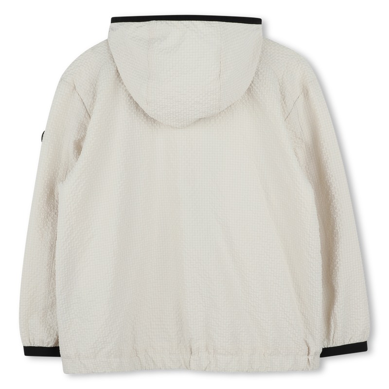 Corta-vento com fecho e capuz BOSS 
                        BOY