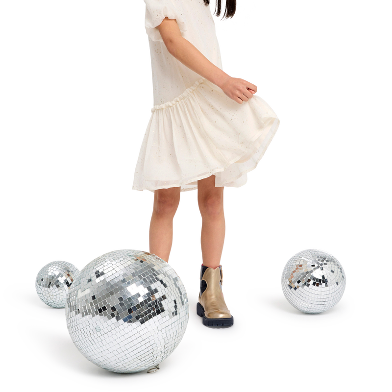 Vestido com forro de crepe BILLIEBLUSH 
                        GIRL