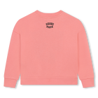 Sweatshirt de algod&atilde;o bordada KENZO KIDS 
                    GIRL