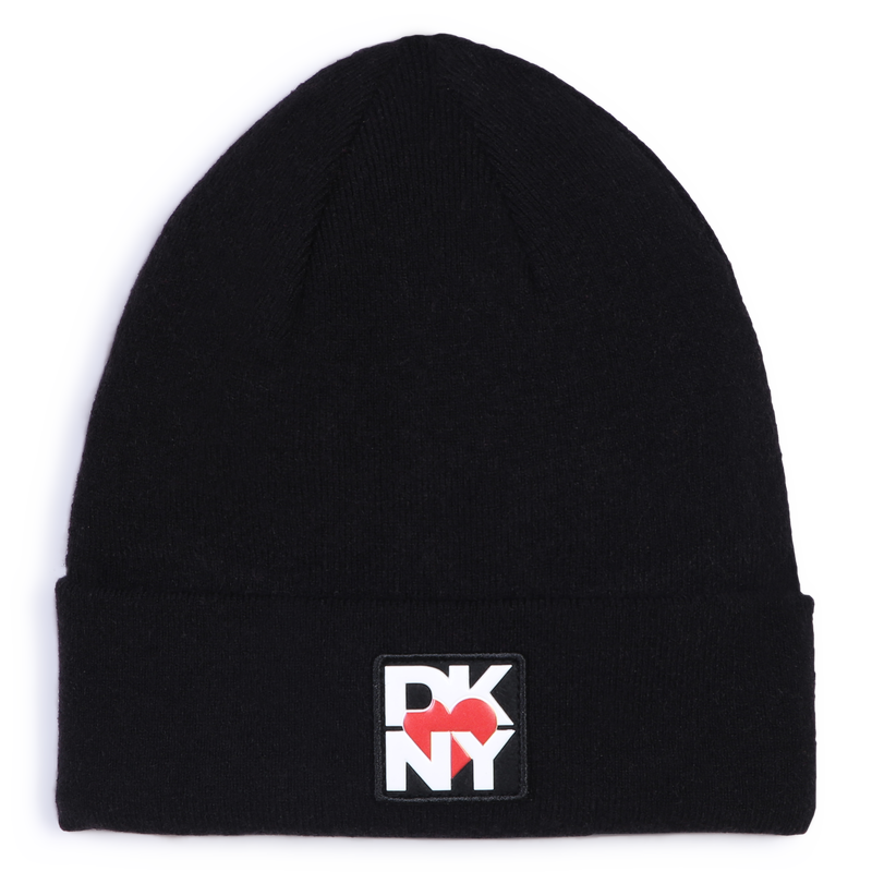 Gorro de malha com dobra DKNY 
                        GIRL