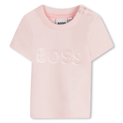 T-shirt estampado brilhante BOSS GIRL