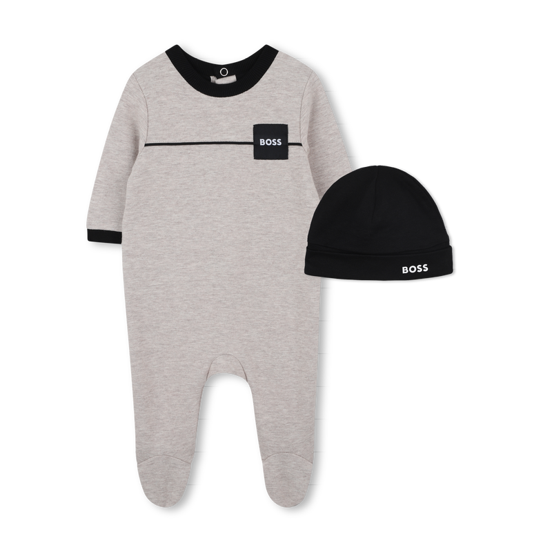 Conjunto de pijama e chapéu BOSS 
                    BOY