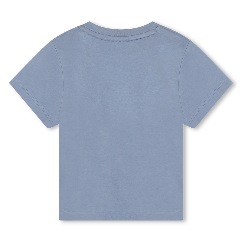 T-shirt algod&atilde;o com log&oacute;tipo BOSS 
                        BOY