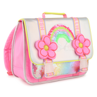 Satchel com reflexos iridescentes BILLIEBLUSH 
                    GIRL