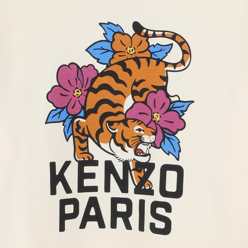 T-shirt de mangas compridas KENZO KIDS 
                        GIRL