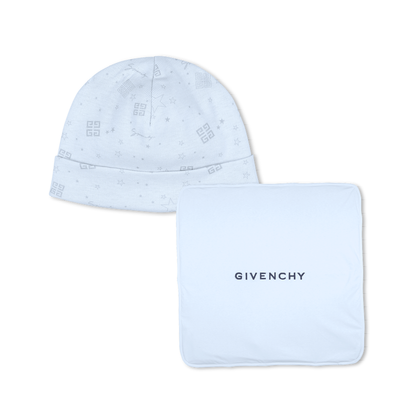 Conjunto de cobertor e chapéu GIVENCHY 
                        UNISEX