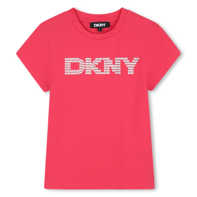 T-shirt de manga curta DKNY GIRL
