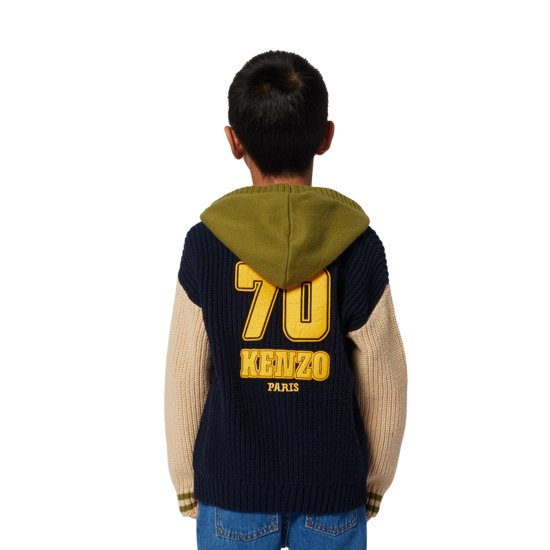 Cardigã de malha KENZO KIDS 
                    BOY
