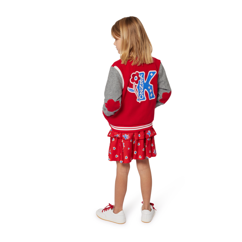 Embroidered Woolen Jacket KENZO KIDS 
                    GIRL