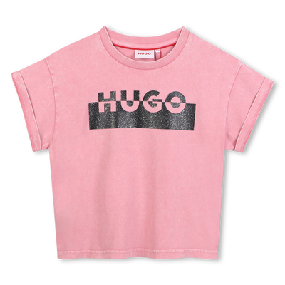 T-shirt de manga curta HUGO GIRL