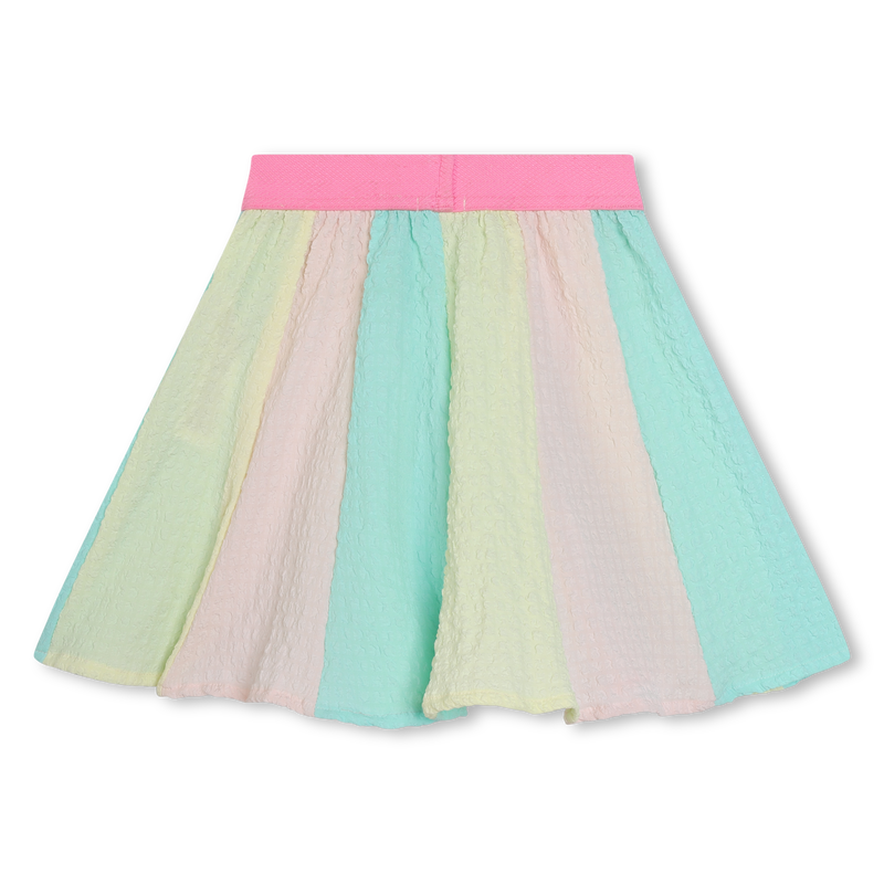 Saia com relevo multicolorida BILLIEBLUSH 
                    GIRL