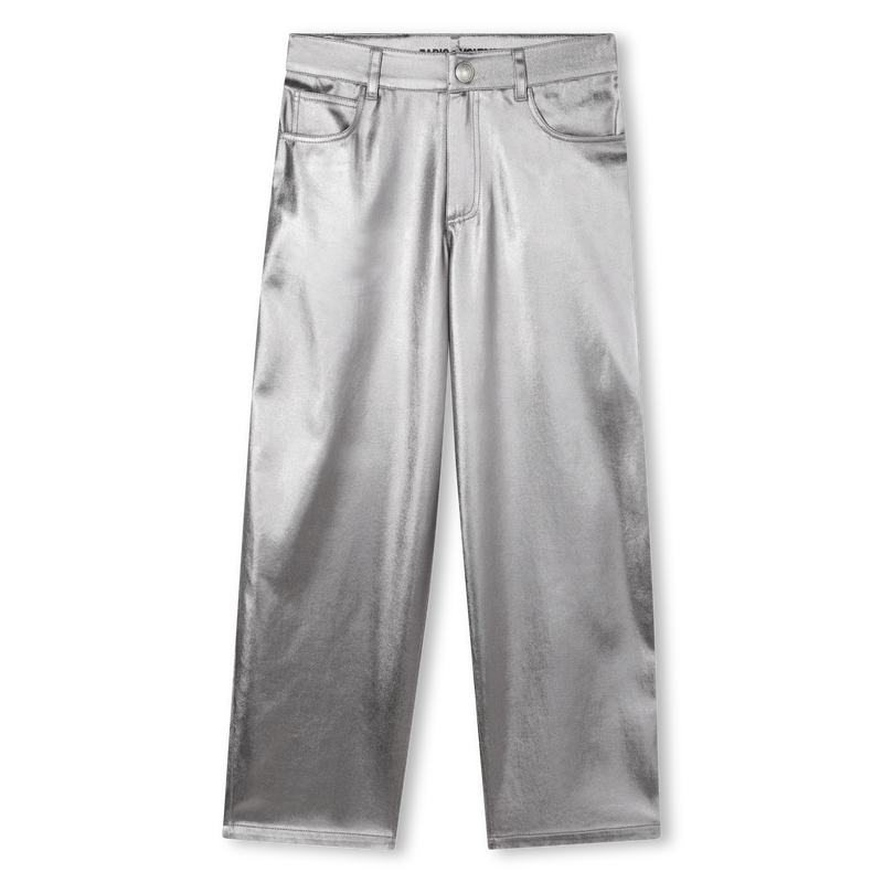 Calças largas prateadas ZADIG & VOLTAIRE 
                    GIRL