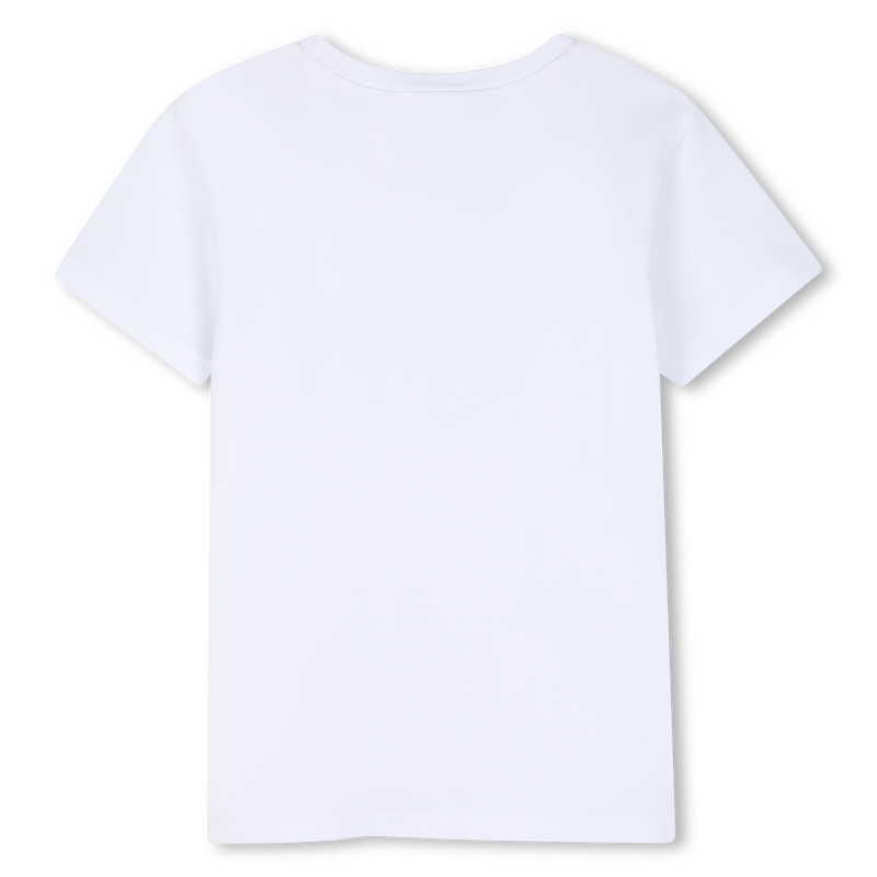 Camiseta de mangas curtas KARL LAGERFELD KIDS 
                        GIRL