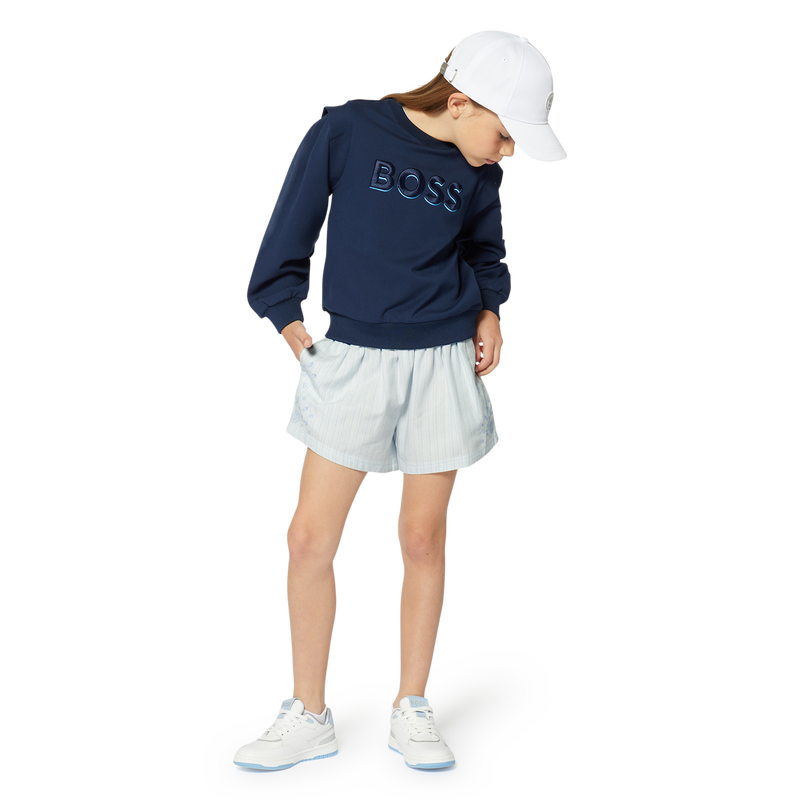 Embroidered shorts BOSS 
                    GIRL