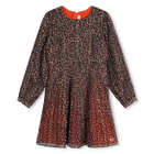 Vestido estampado em voile MICHAEL KORS 
                    GIRL