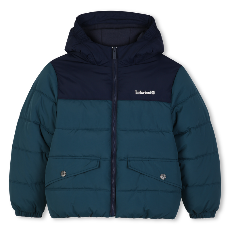 Casaco acolchoado bicolor TIMBERLAND 
                        BOY