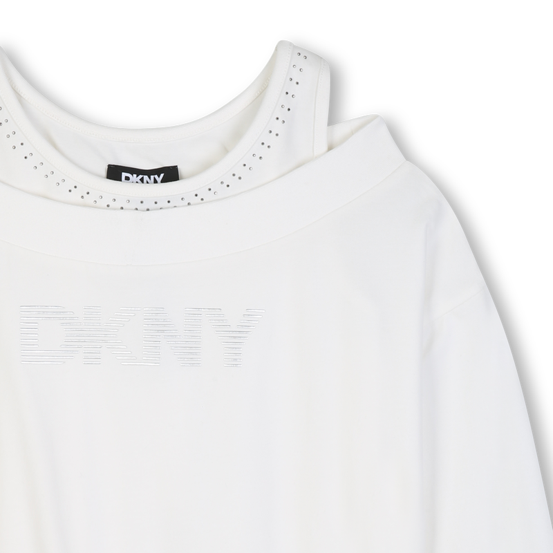 Camiseta 2 em 1 DKNY 
                        MENINA