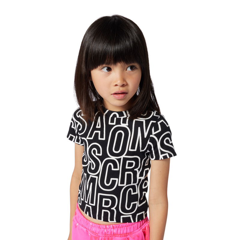 T-shirt curta estampada MARC JACOBS 
                        GIRL