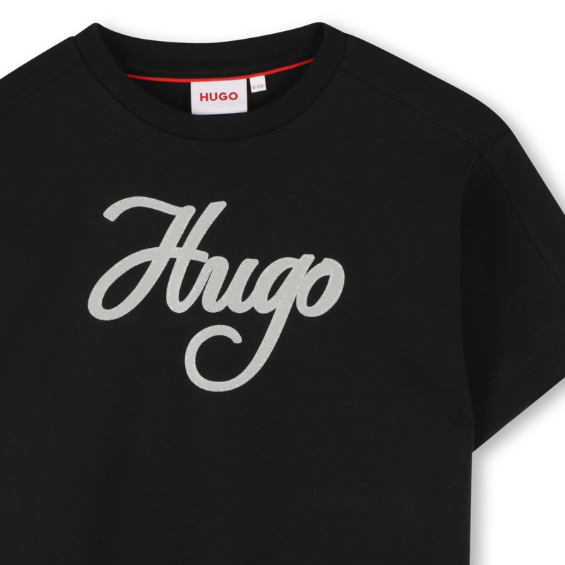 T-shirt de manga curta HUGO 
                        GIRL