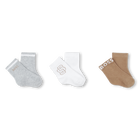 Lote de 3 pares de meias BOSS 
                    UNISEX