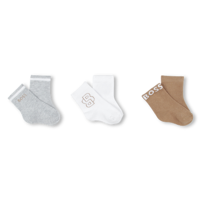 Lote de 3 pares de meias BOSS UNISEX