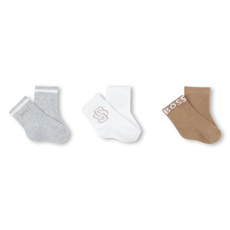Lote de 3 pares de meias BOSS 
                        UNISEX