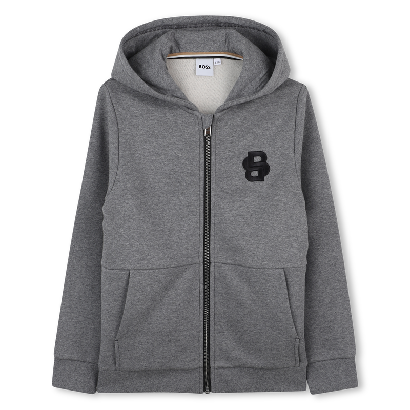 Cardigan com capuz BOSS 
                        BOY