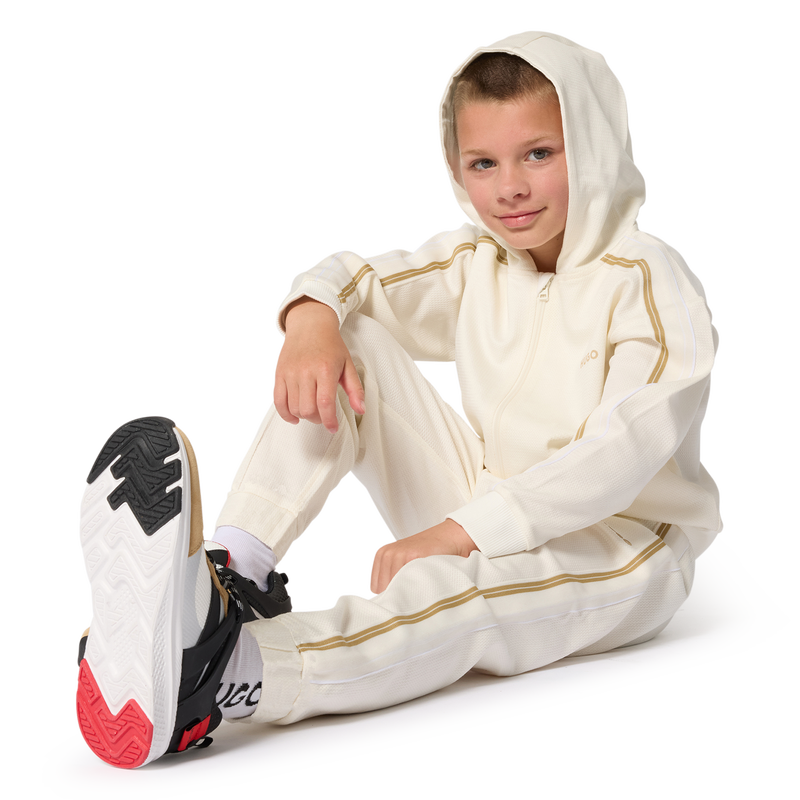 MOLETOM JOGGER COM CAPUZ HUGO 
                        BOY