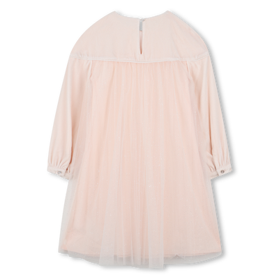 Vestido bimaterial BILLIEBLUSH GIRL