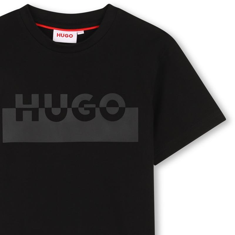 T-shirt de manga curta HUGO 
                    BOY