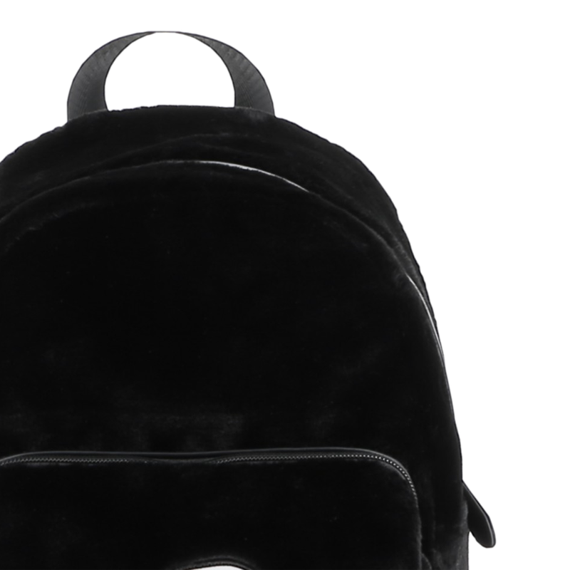 Mochila pequena feita de l&atilde; fofa KARL LAGERFELD KIDS 
                        GIRL