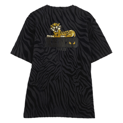 Vestido camisa reta KENZO KIDS GIRL