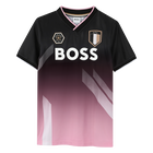 T-shirt manga curta decote V BOSS 
                    BOY