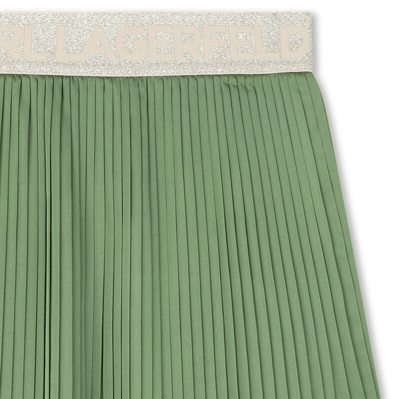 SAIA PLISSADA KARL LAGERFELD KIDS 
                        GIRL