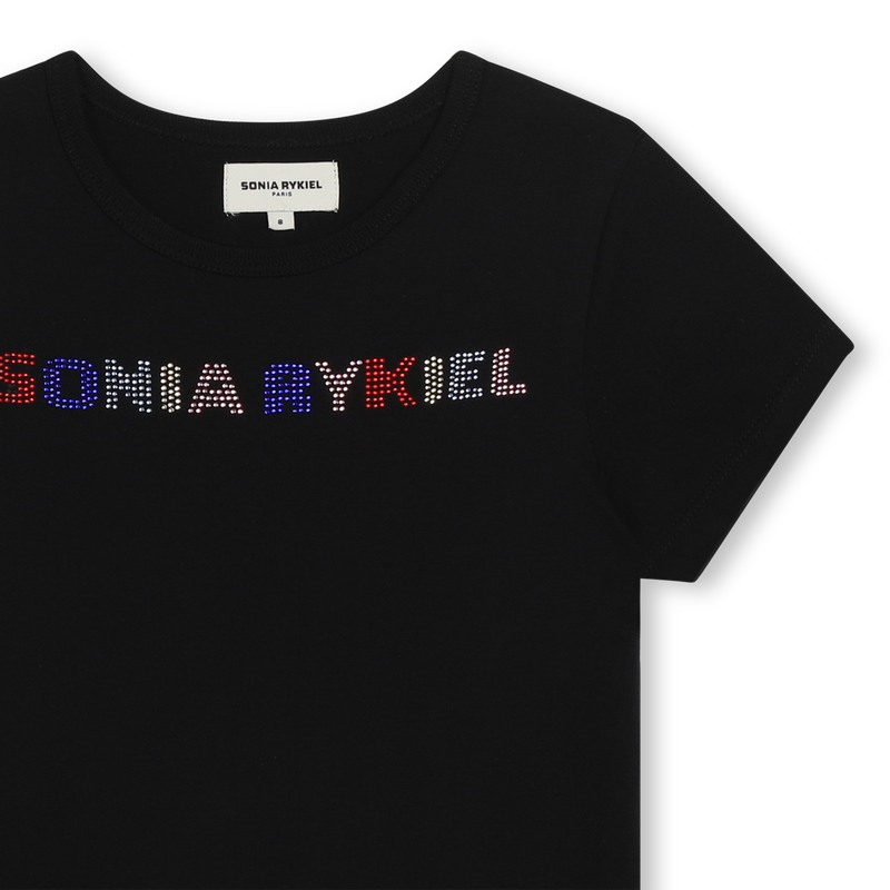 T-shirt com ilustração SONIA RYKIEL 
                    GIRL
