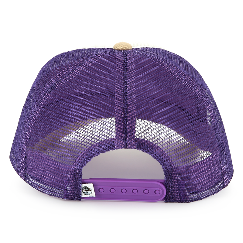Tricolor bi-material cap TIMBERLAND 
                    BOY