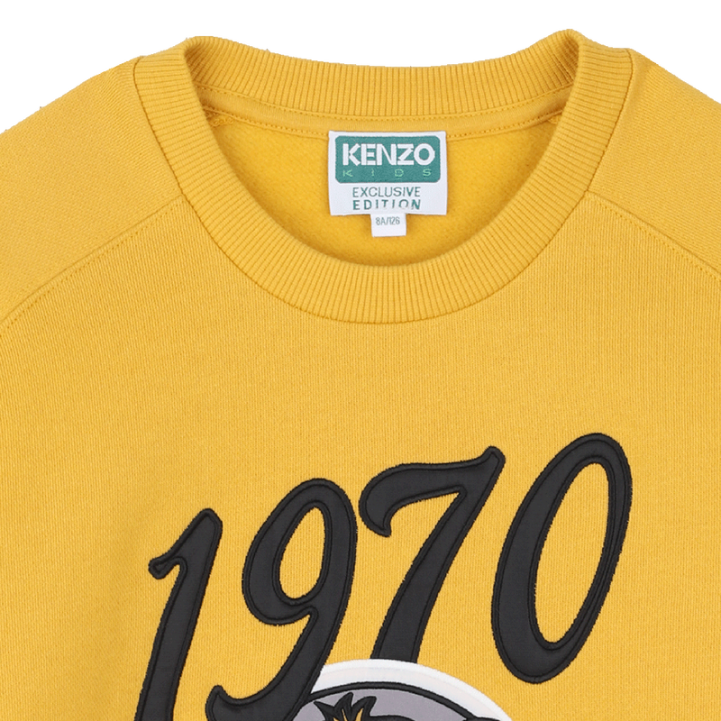 Sweatshirt de gola redonda KENZO KIDS 
                        BOY