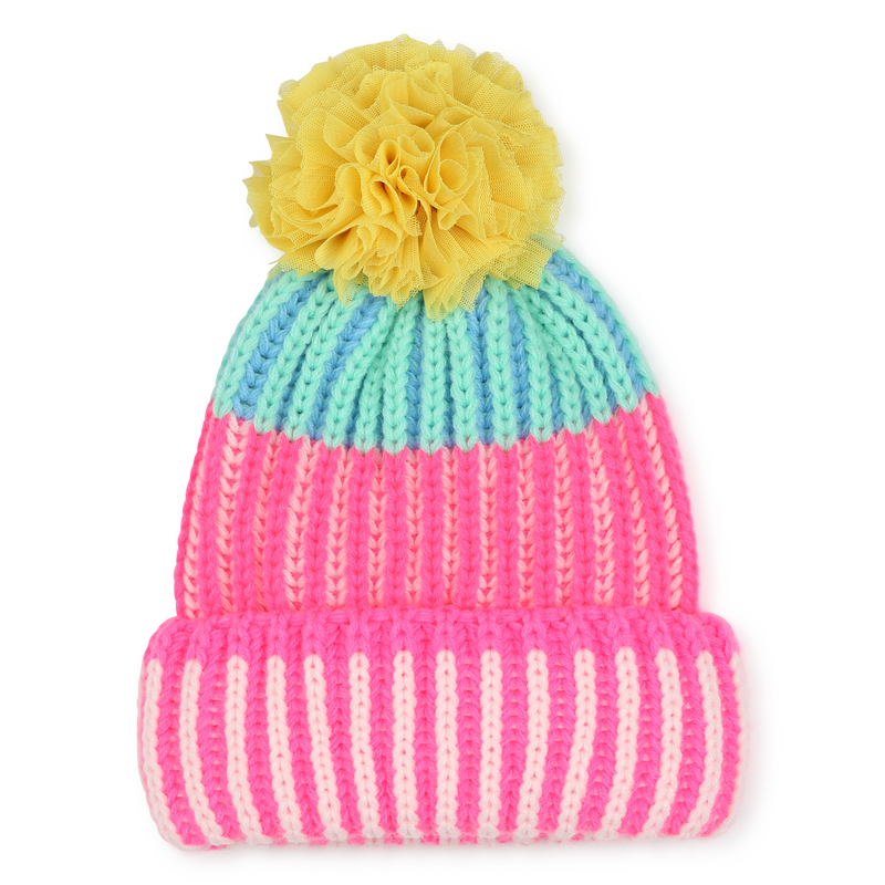 Multicolored Ribbed Hat BILLIEBLUSH 
                    GIRL
