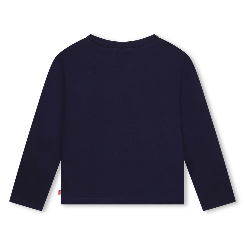 Cotton graphic long-sleeve BILLIEBLUSH 
                    GIRL