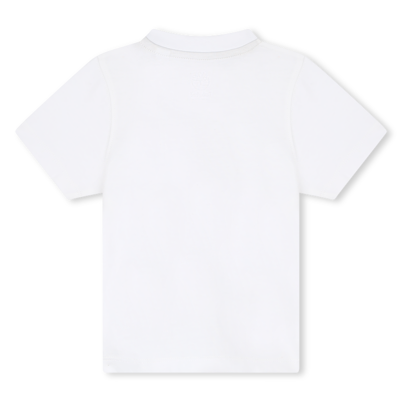 Cotton Press-Stud T-Shirt TIMBERLAND 
                    BOY