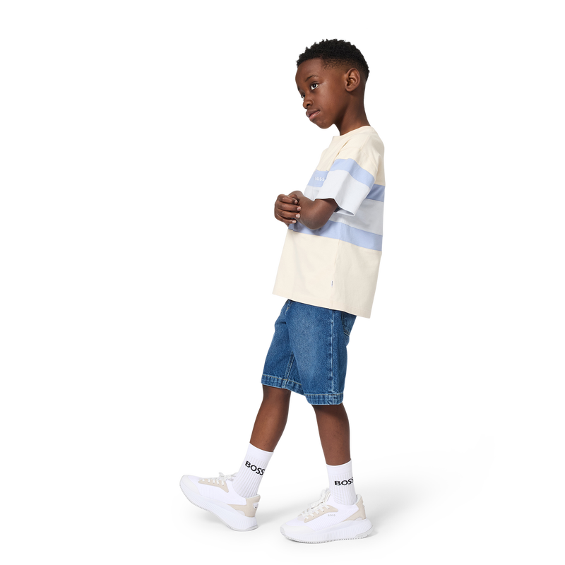 T-SHIRT DE MANGA CURTA BOSS 
                        BOY