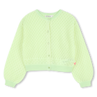 Openwork tricot cardigan BILLIEBLUSH 
                    MENINA