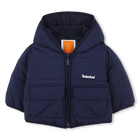 Jaqueta com capuz repelente de &aacute;gua TIMBERLAND 
                    BOY