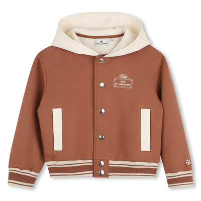 Cardigan  com capuz KIDS AROUND GIRL