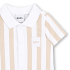 Fato de brincar &agrave;s riscas BOSS 
                    BOY