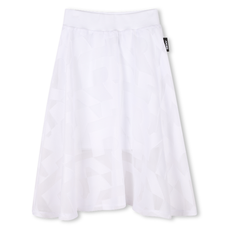 Saia formal com padr&atilde;o DKNY 
                        GIRL