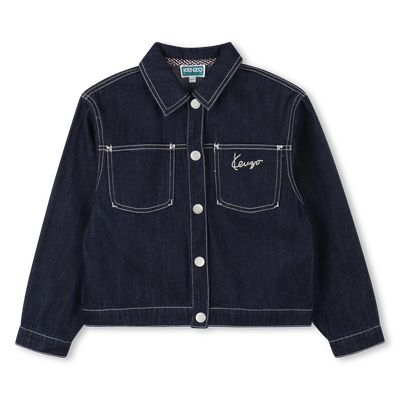 Jaqueta jeans KENZO KIDS GIRL
