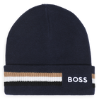 Gorro de tric&ocirc;, AZUL MARINHO, hi-res